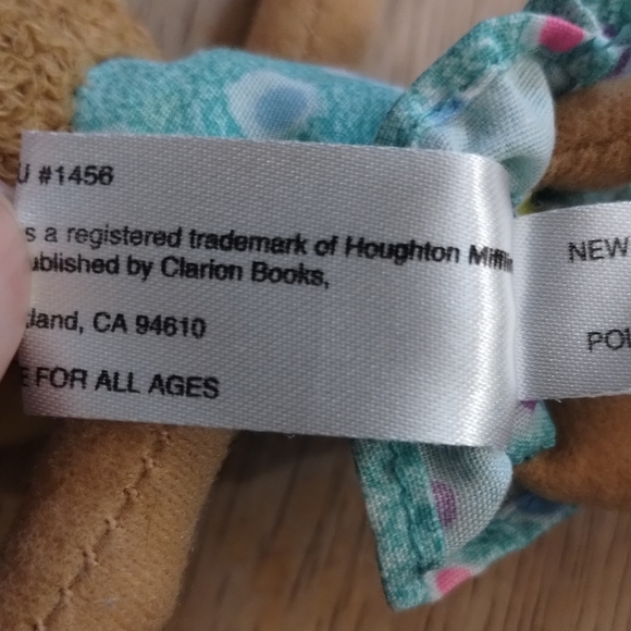 Five Little Monkeys Finger Puppet Replacement Plush in Polka Dot Blue Dress 5in - Picture 10 of 12